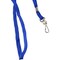 Sicurix Flat Lanyard W/ Hook, 100/PK, Blue 100PK BAU65613 - alternate 2